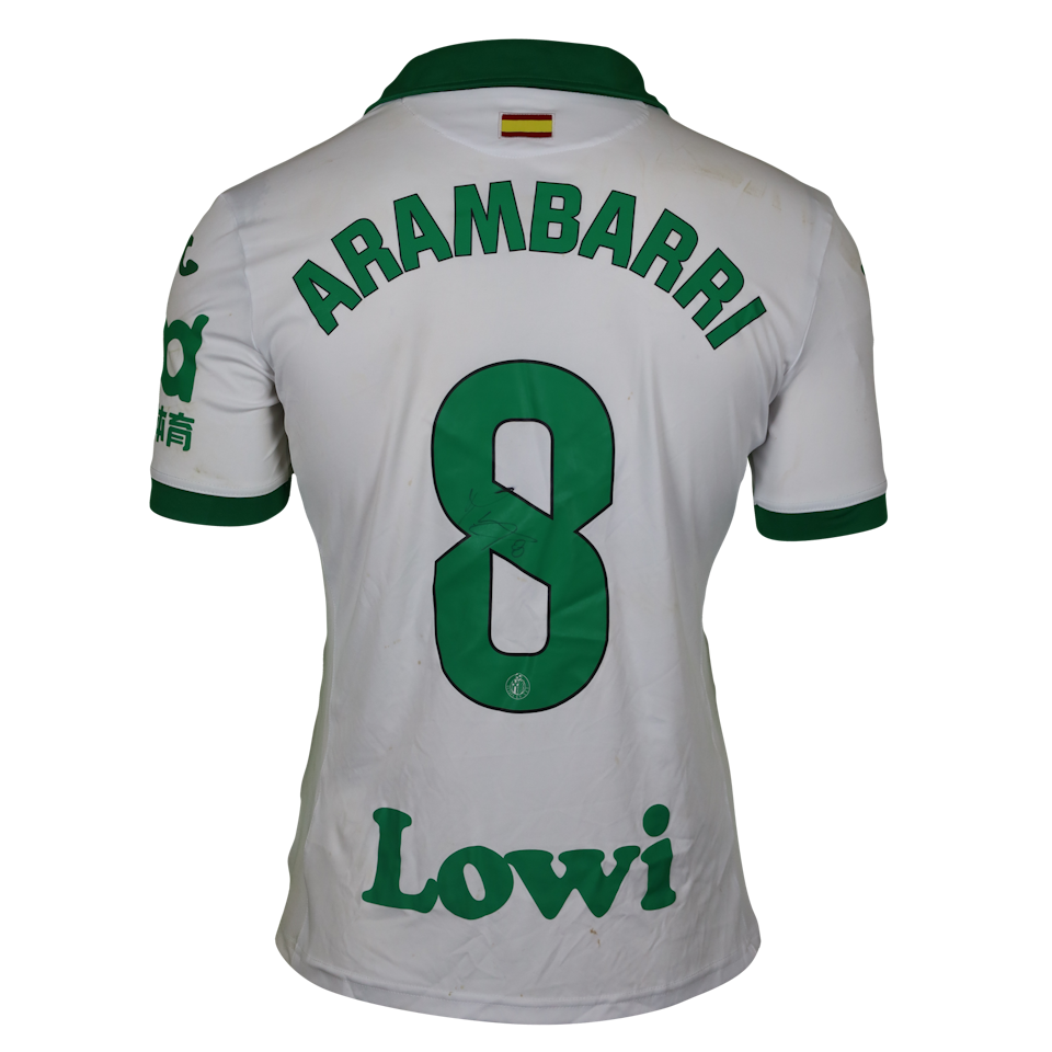 Mauro Arambarri Getafe CF shirt