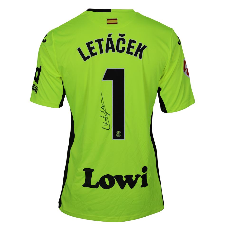 Jiří Letáček Getafe CF shirt