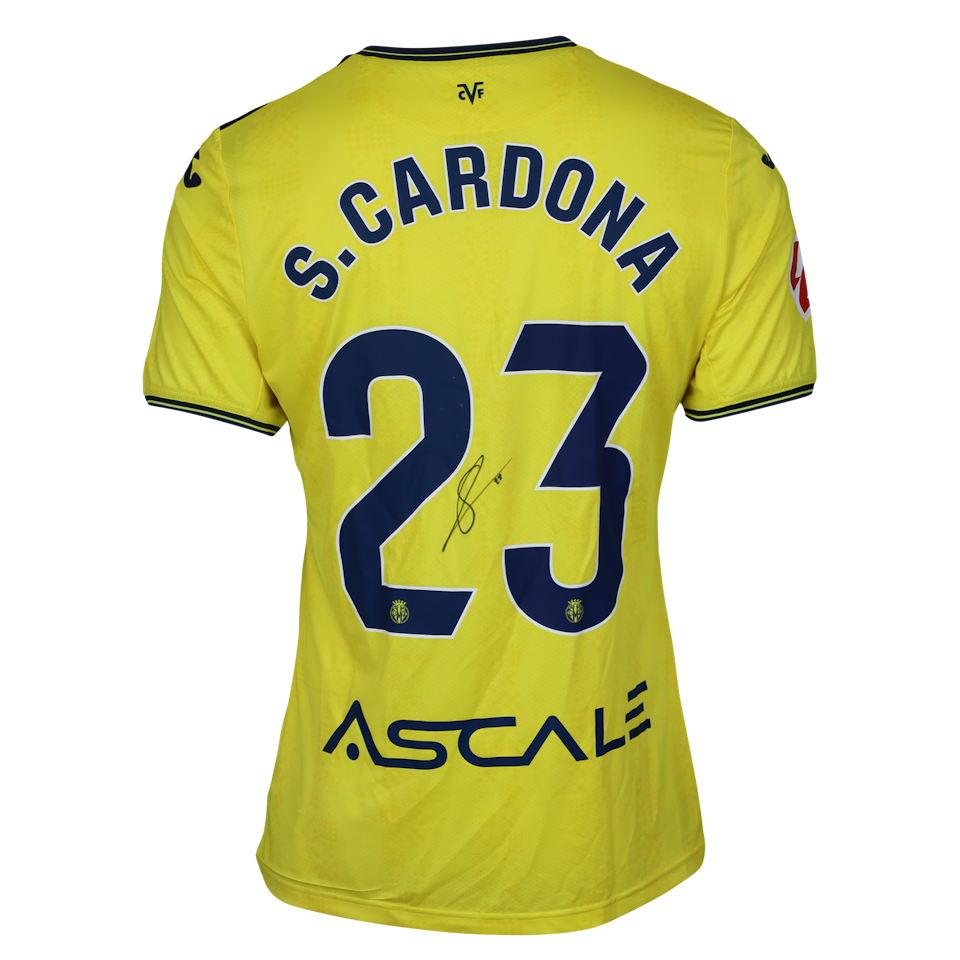 Sergi Cardona Bermúdez Villarreal CF shirt