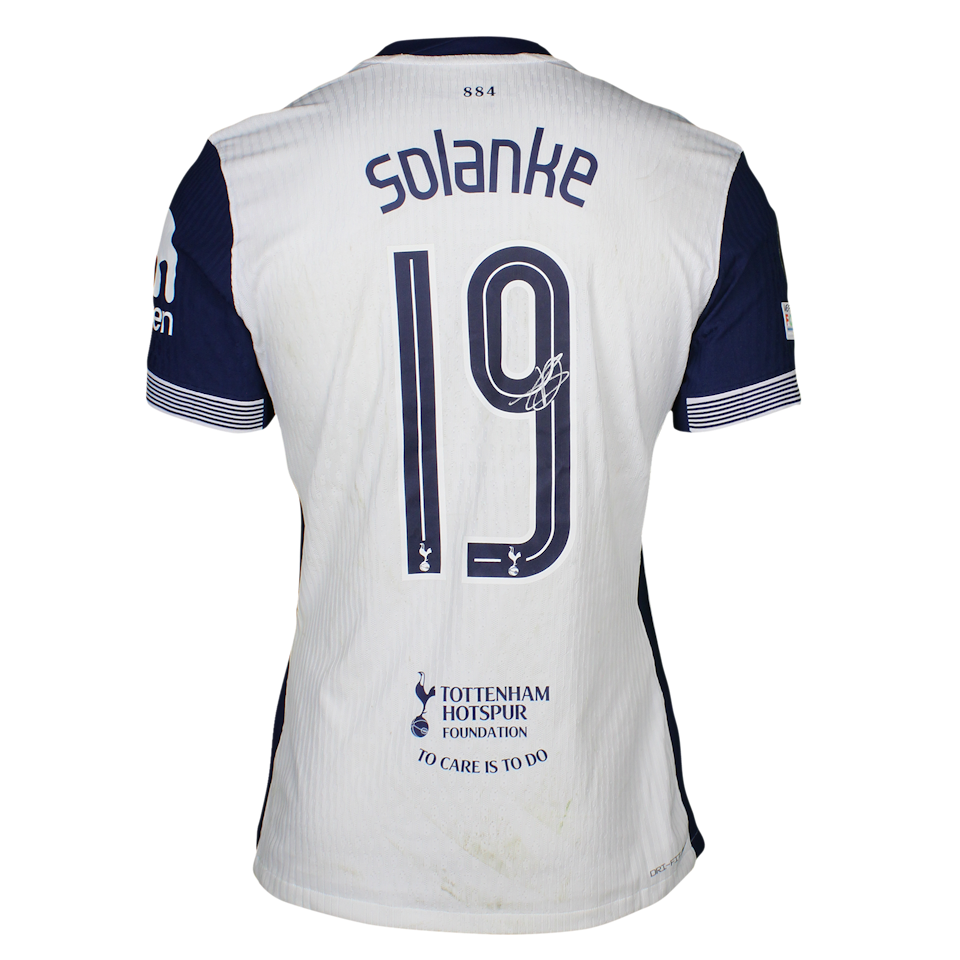 Tottenham Hotspur 팀의 Dominic Solanke 셔츠