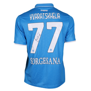 Khvicha Kvaratskhelia Napoli camisa.