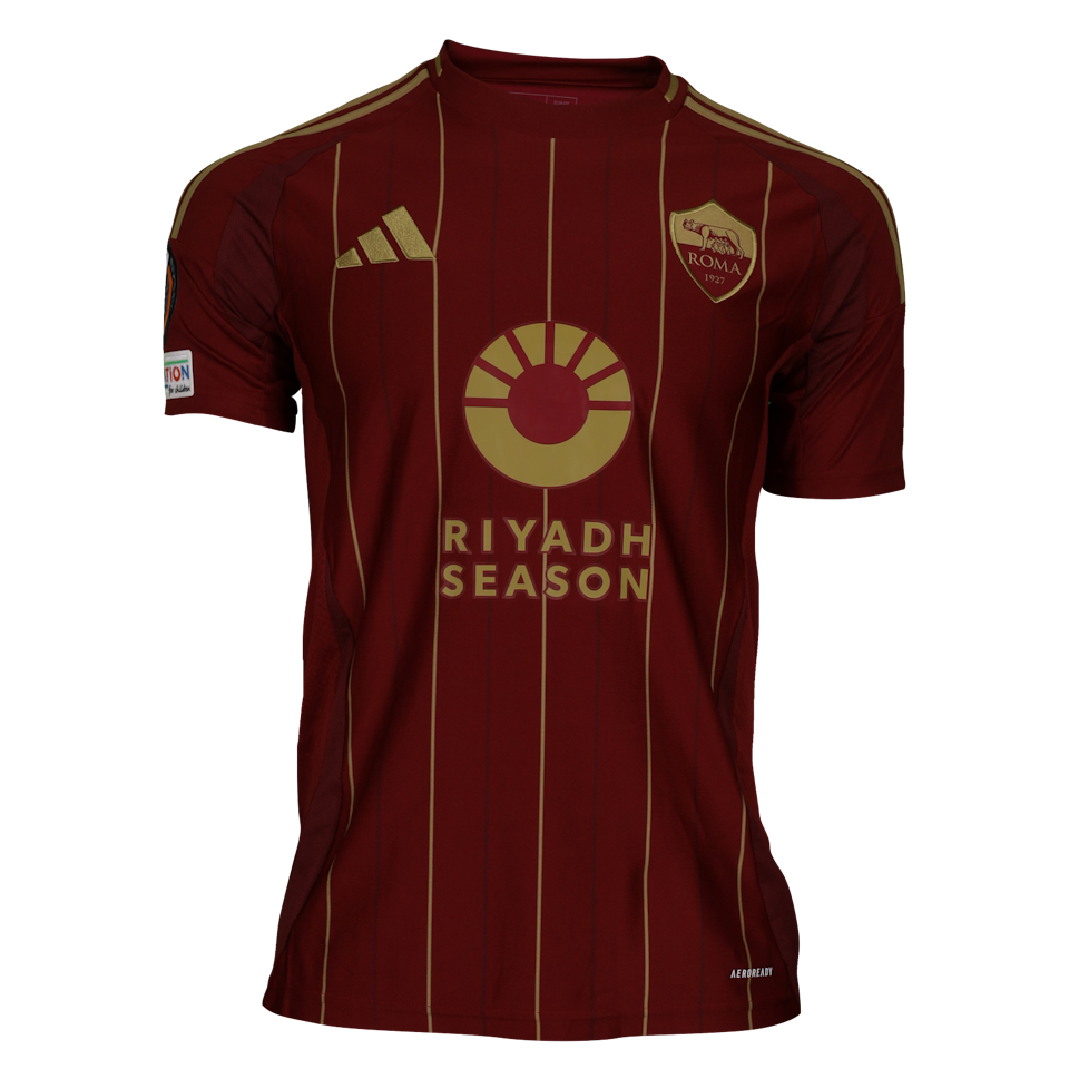 Eldor Shomurodov AS Roma shirt