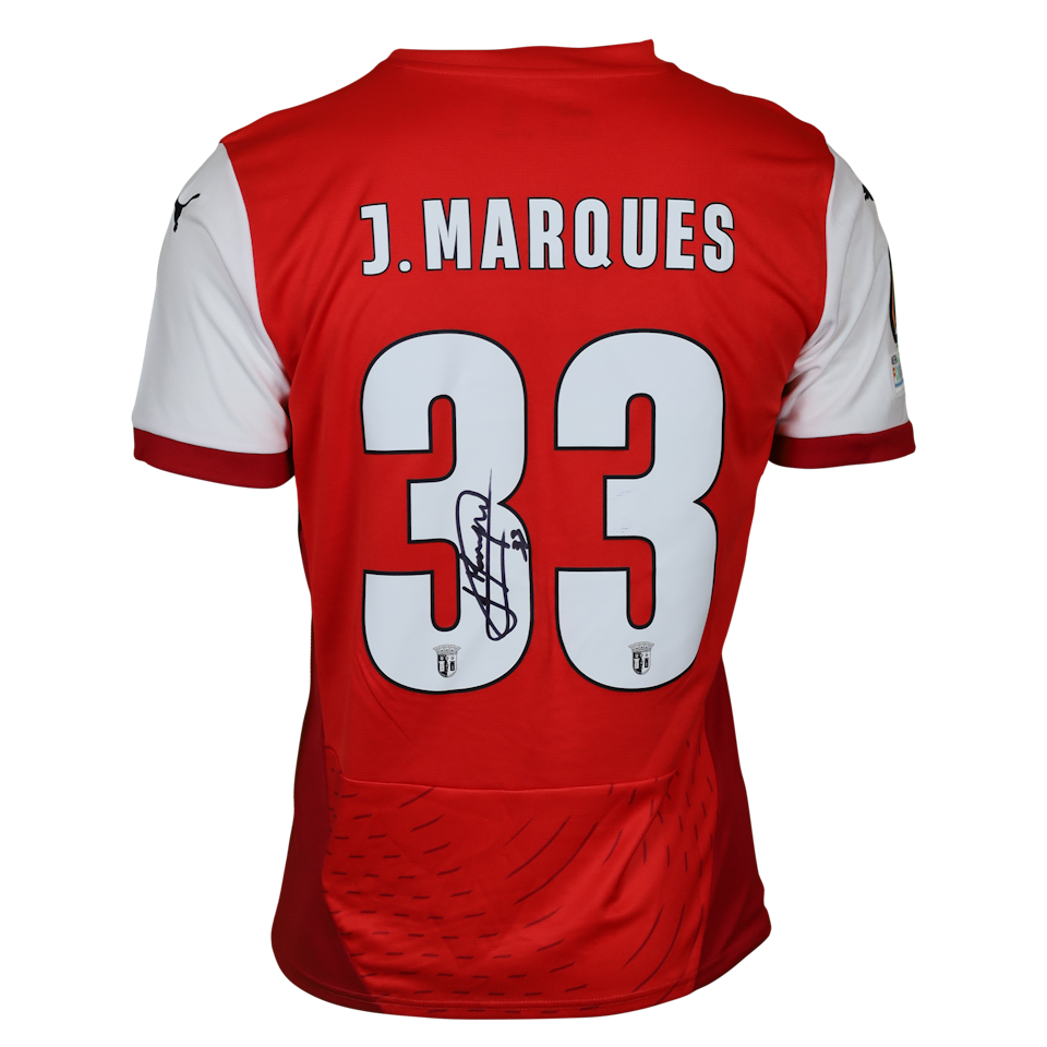 João Miguel Vieira Freitas Silva Marques SC Braga shirt
