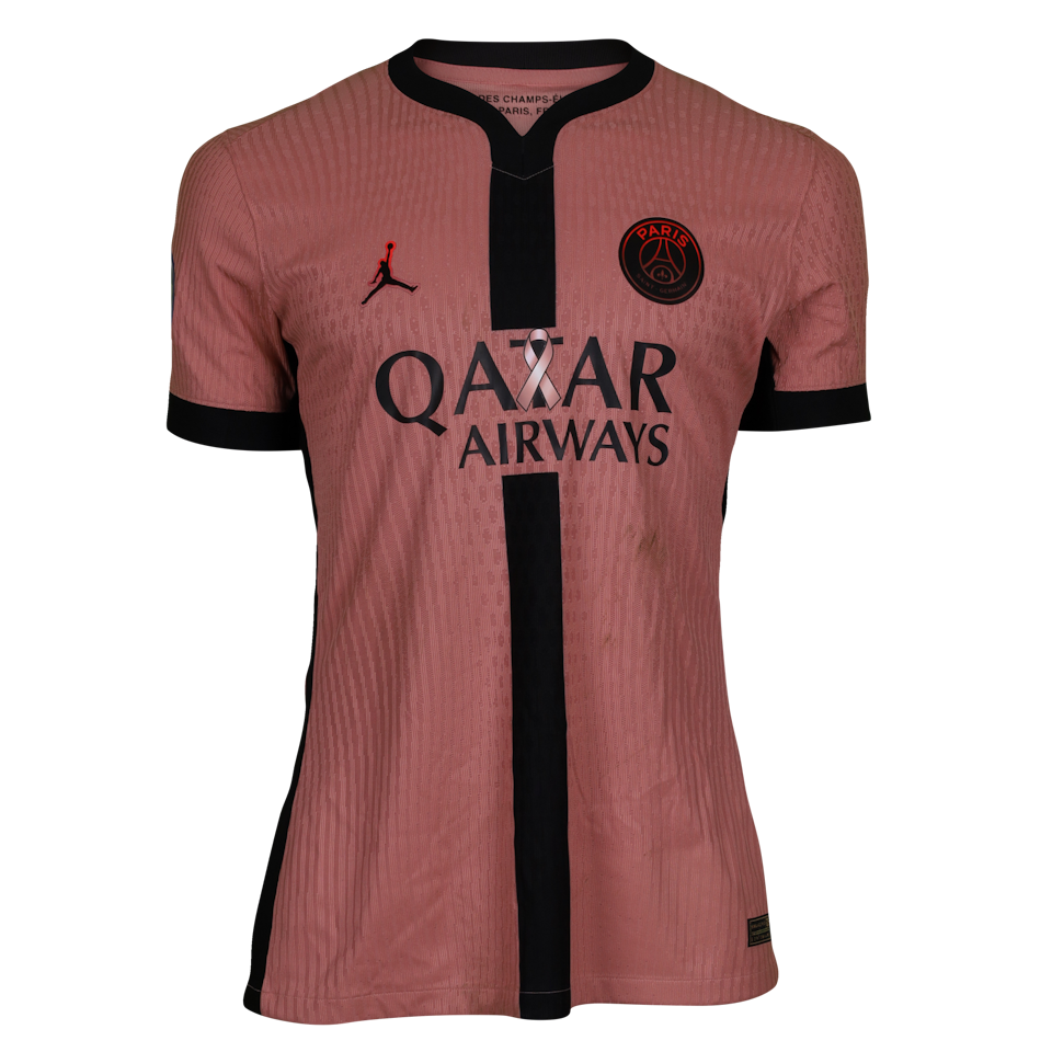 Bradley Barcola Paris Saint-Germain shirt