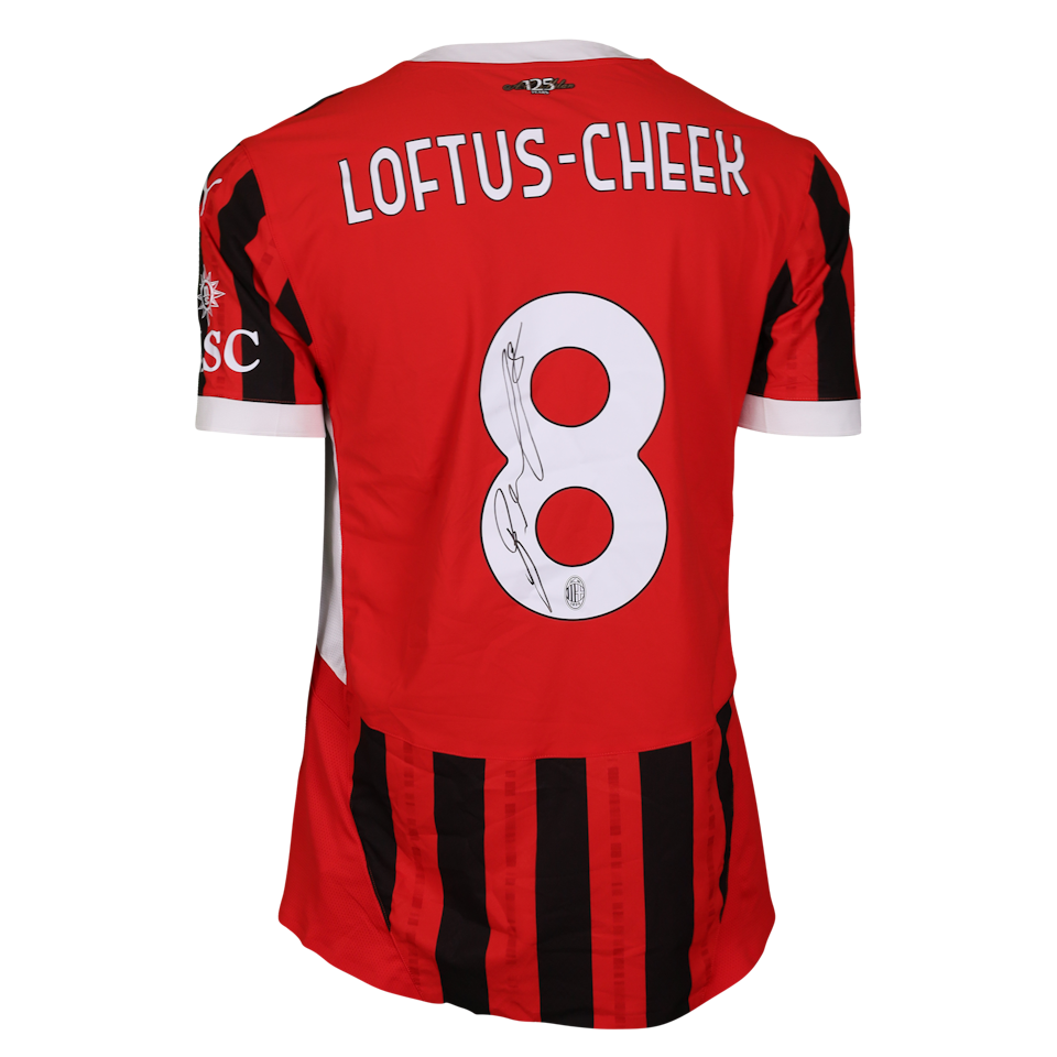 AC Milan 팀의 Ruben Loftus-Cheek 셔츠