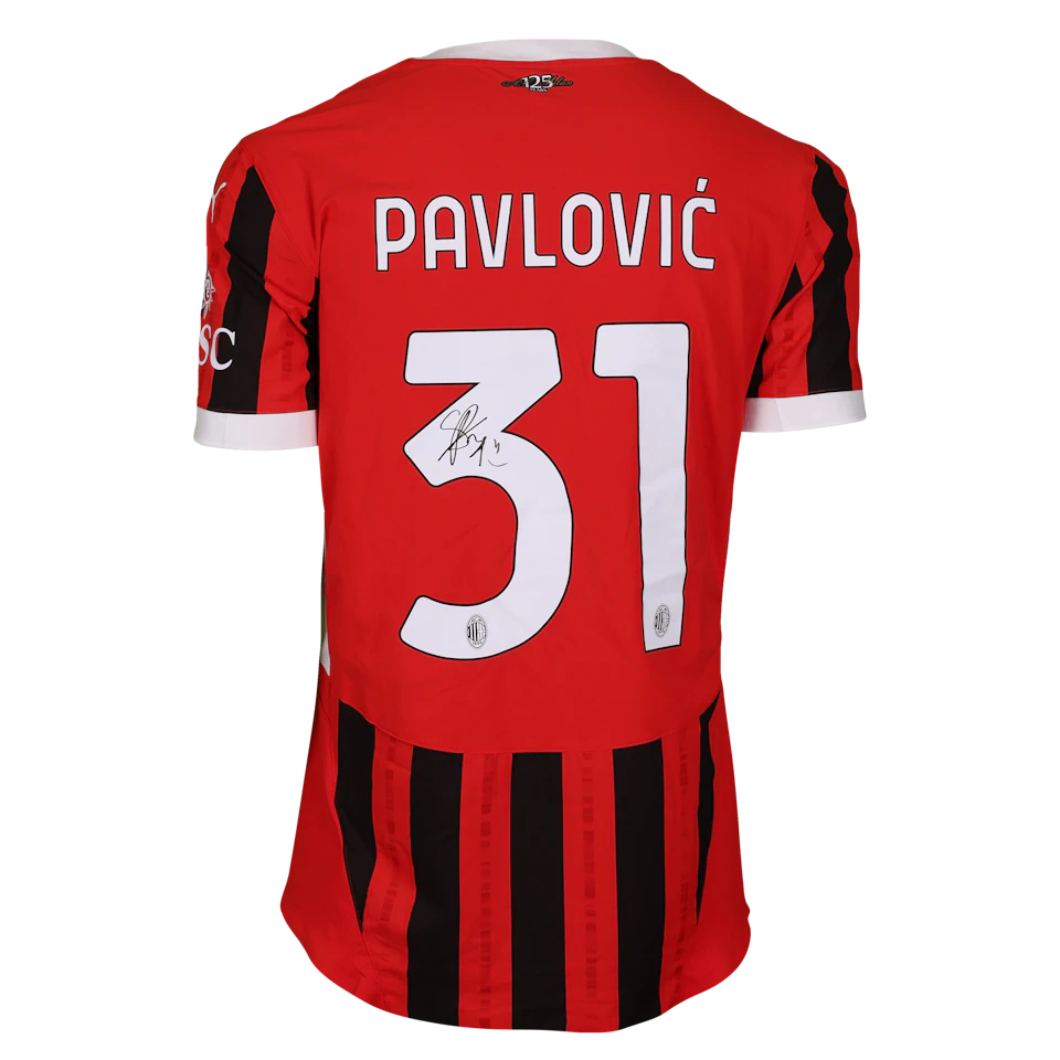 Strahinja Pavlović AC Milan shirt