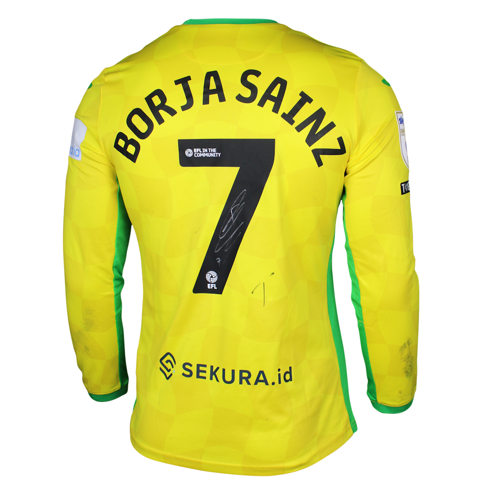 Borja Sainz Eguskiza Norwich City shirt