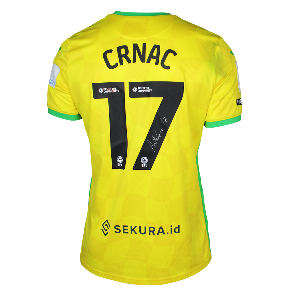Ante Crnac Norwich City shirt