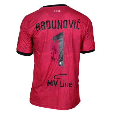 S.S.C. Bari 팀의 Boris Radunović (MI) 셔츠