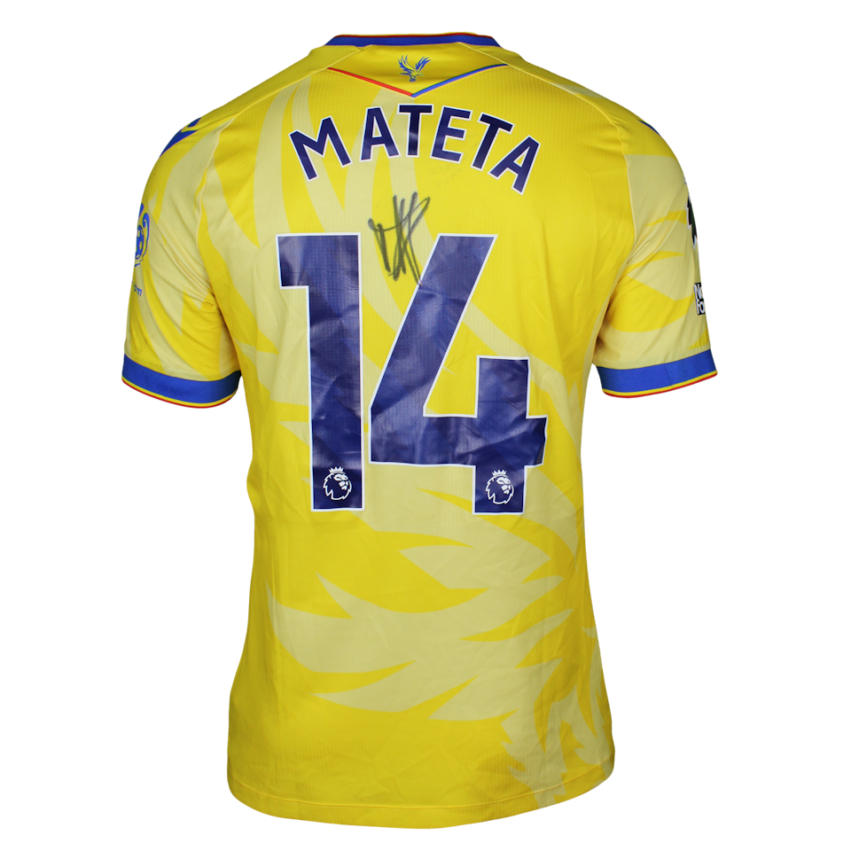 Crystal Palace-Trikot von Jean-Philippe Mateta