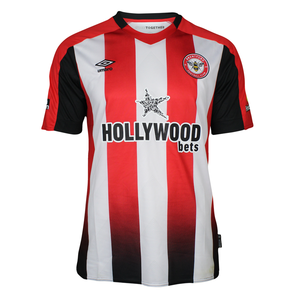Nathan Michael Collins Brentford shirt