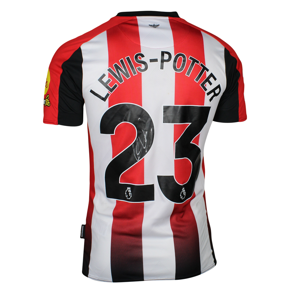 Keane Lewis-Potter Brentford shirt