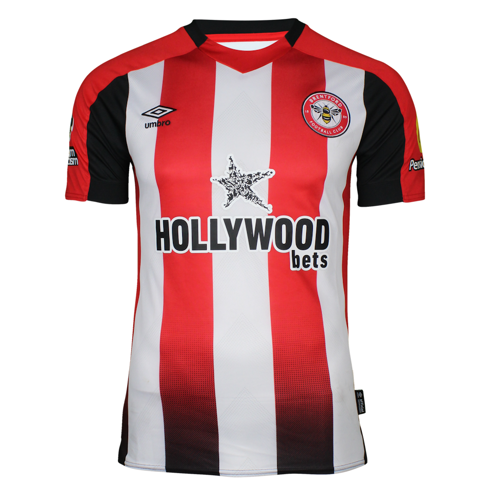 Keane Lewis-Potter Brentford shirt