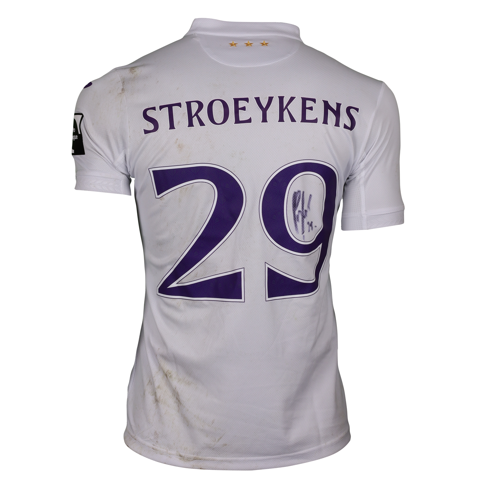 Mario Stroeykens RSC Anderlecht shirt