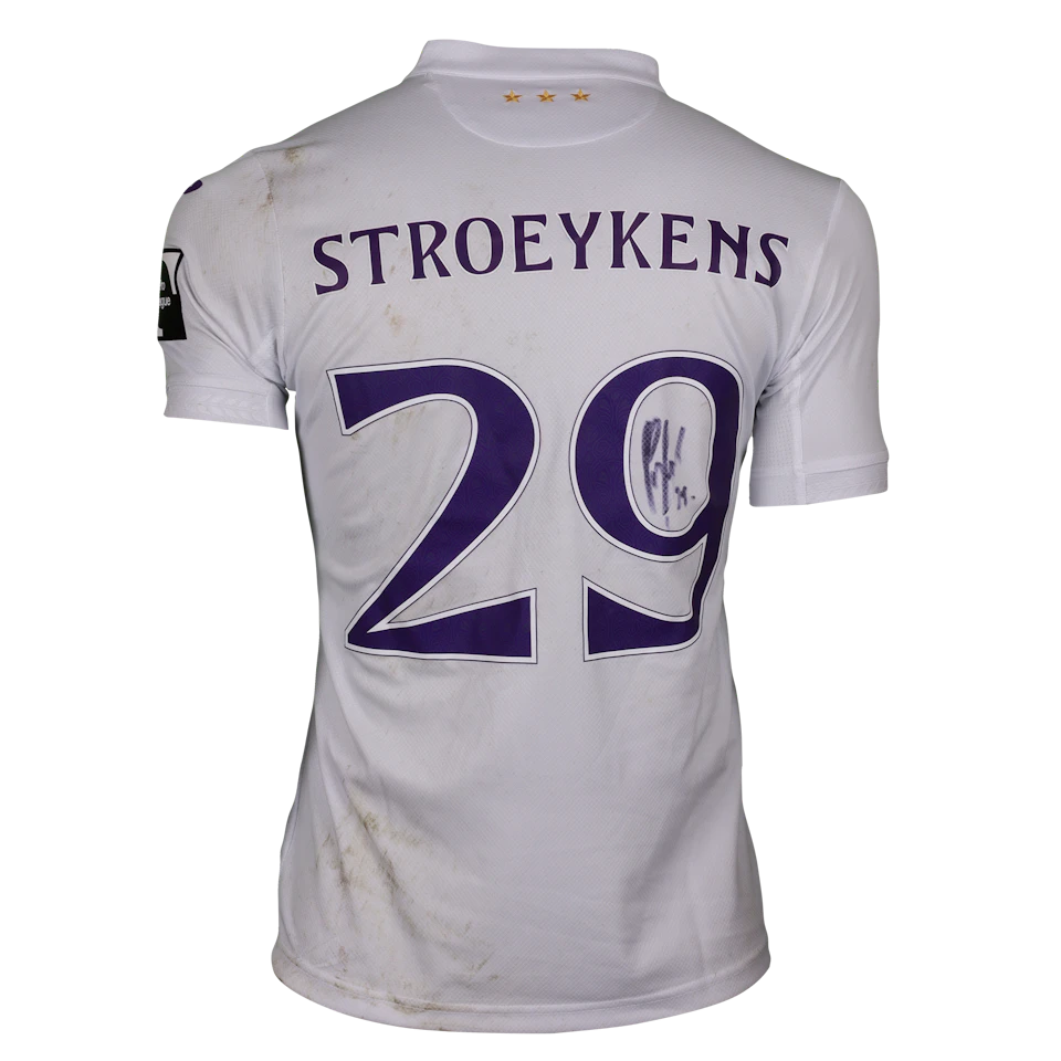 Mario Stroeykens RSC Anderlecht shirt