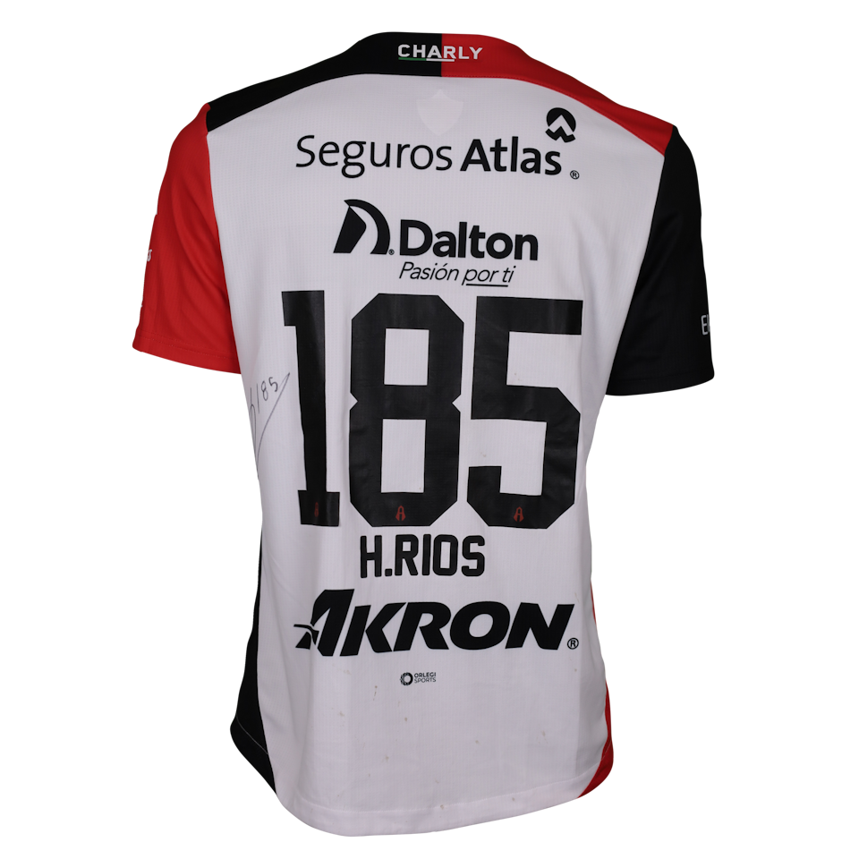 Víctor Hugo Ríos de Alba Atlas FC jersey