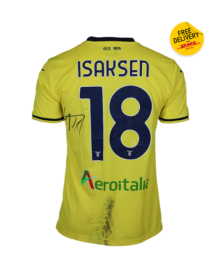 Gustav Isaksen Lazio shirt