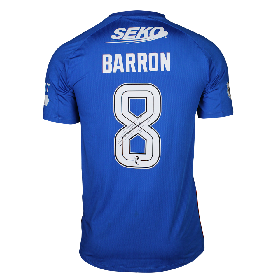 Connor Barron Rangers shirt