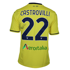 Gaetano Castrovilli Lazio camisa.