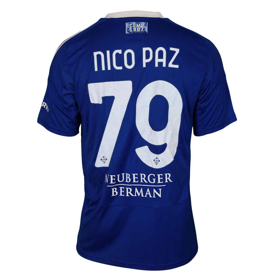 Nicolás Paz Martínez Como 1907 shirt
