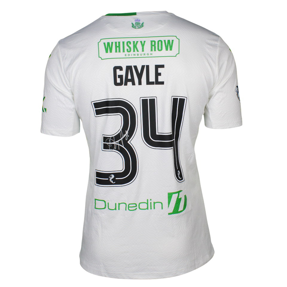 Dwight Gayle Hibernian shirt