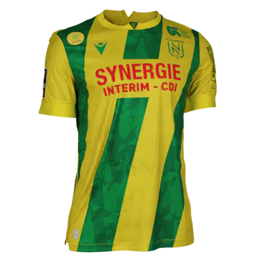 FC Nantes 팀의 Nathan Zeze 셔츠