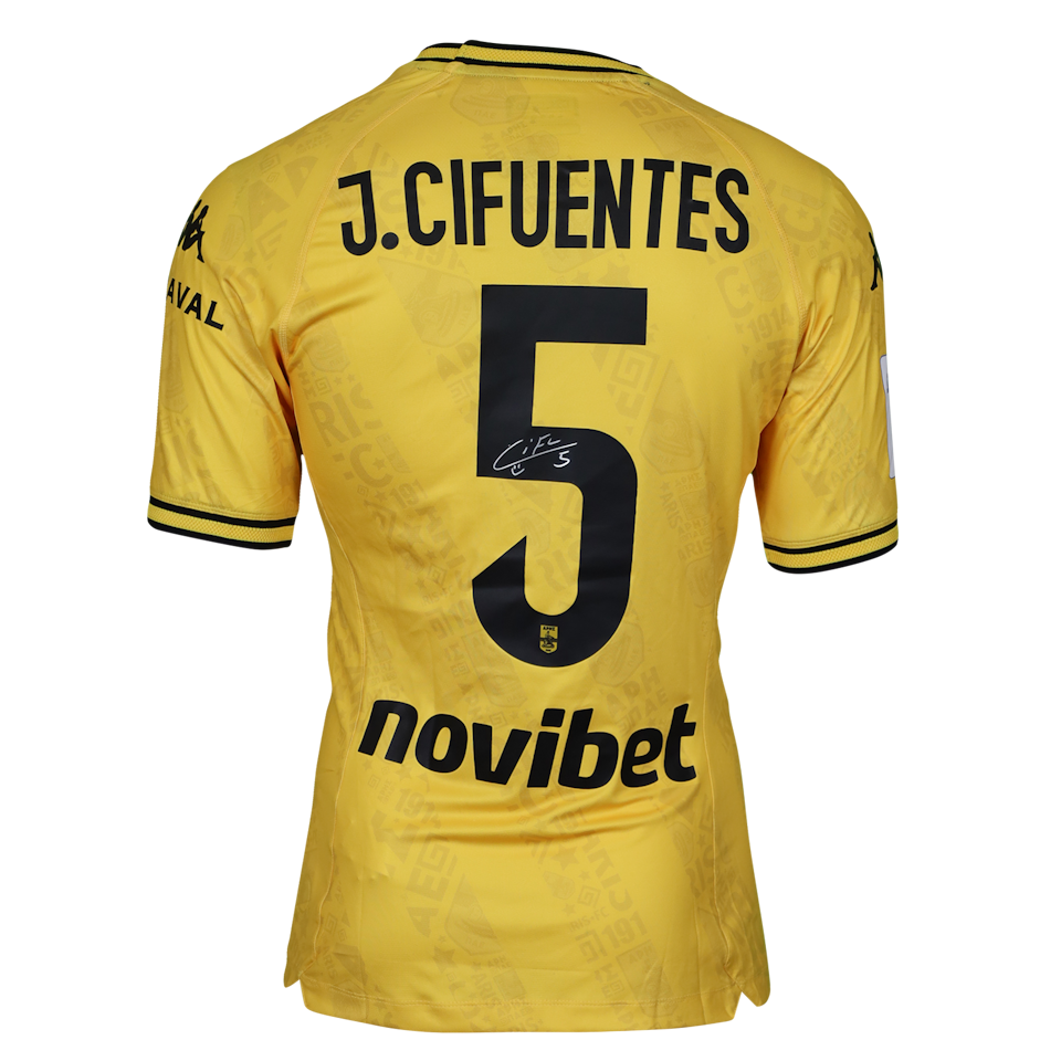 Aris 팀의 Jose Cifuentes 셔츠