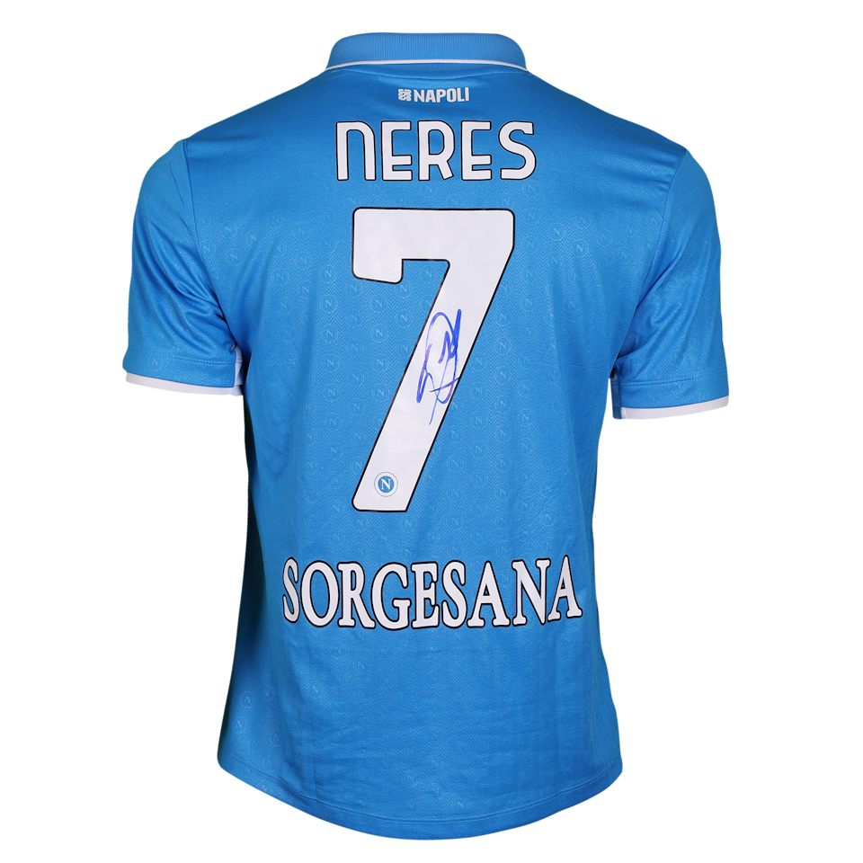 David Neres Napoli shirt