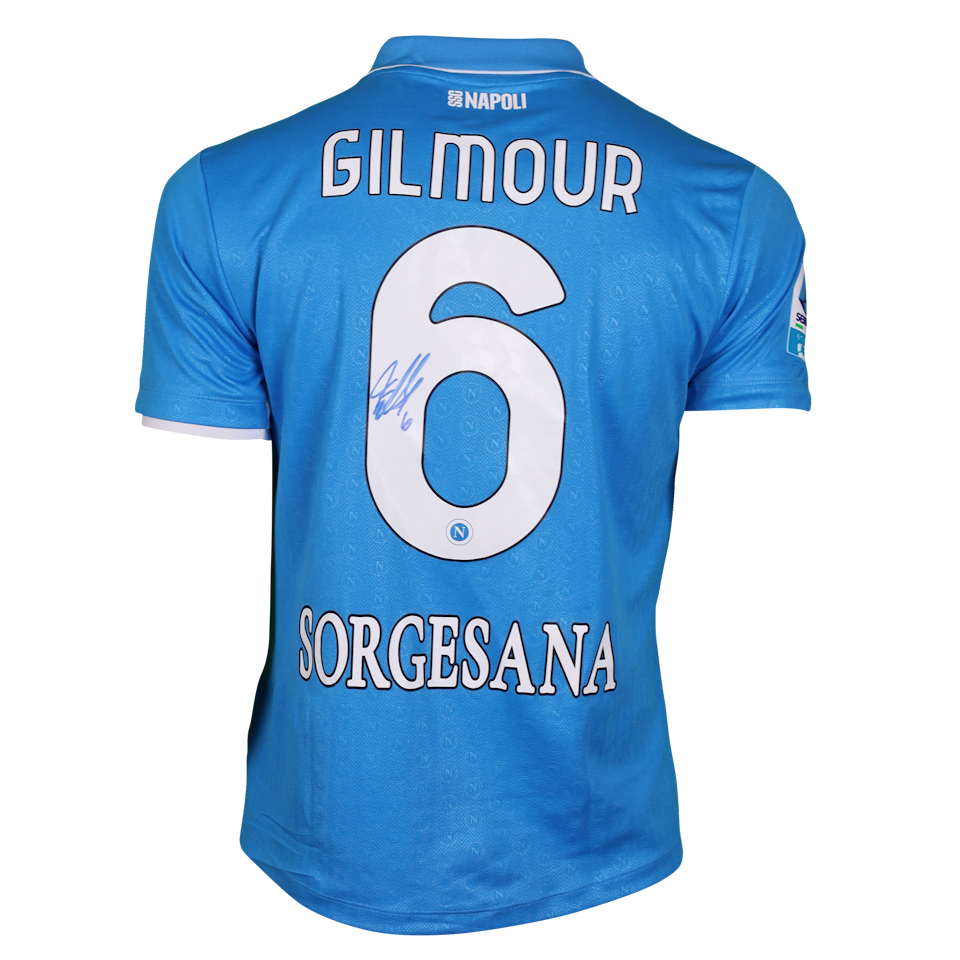 Billy Gilmour Napoli shirt