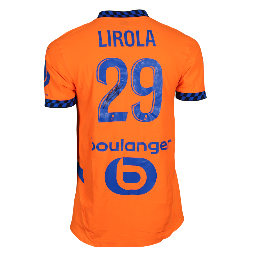 Olympique de Marseille 팀의 Pol Lirola 셔츠