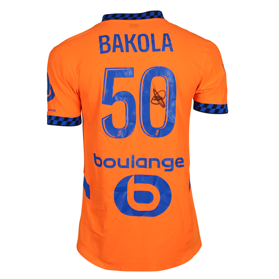 Olympique de Marseille 팀의 Darryl Bakola 셔츠