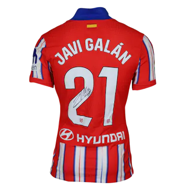 Maillot de Javier Galán Gil (Atlético de Madrid)