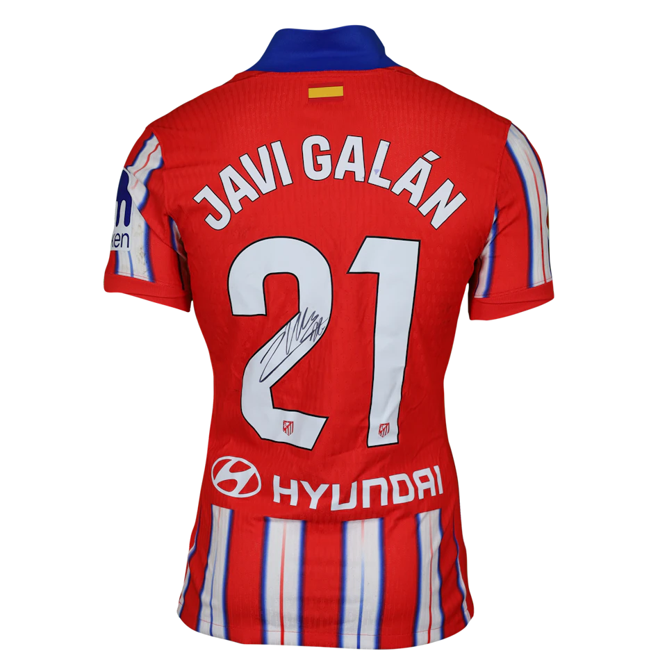 Maillot de Javier Galán Gil (Atlético de Madrid)