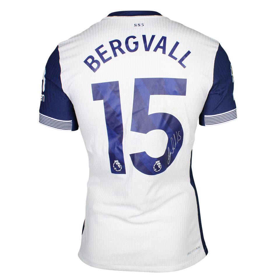 Lucas Bergvall Tottenham Hotspur shirt