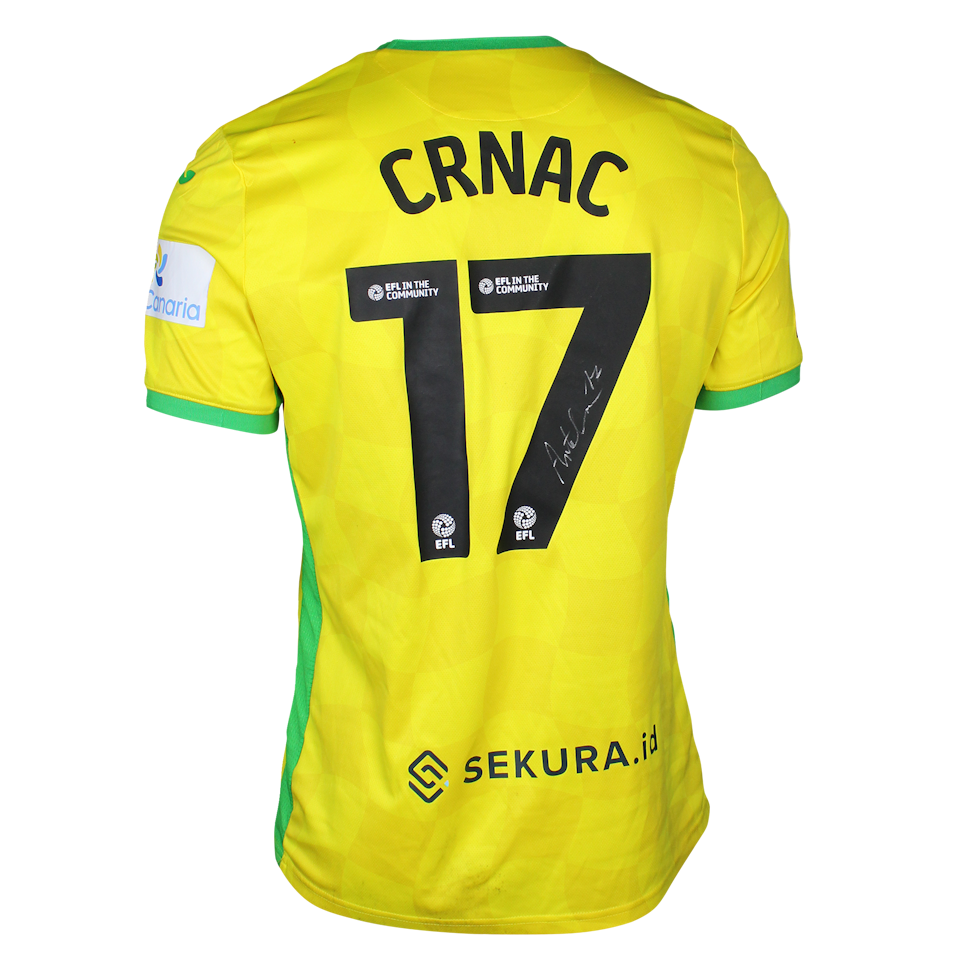 Ante Crnac Norwich City shirt