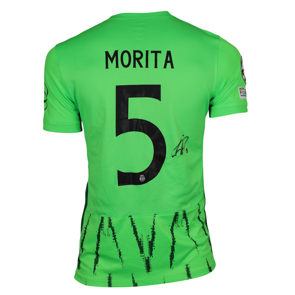 Hidemasa Morita 守田英正 Sporting CP shirt