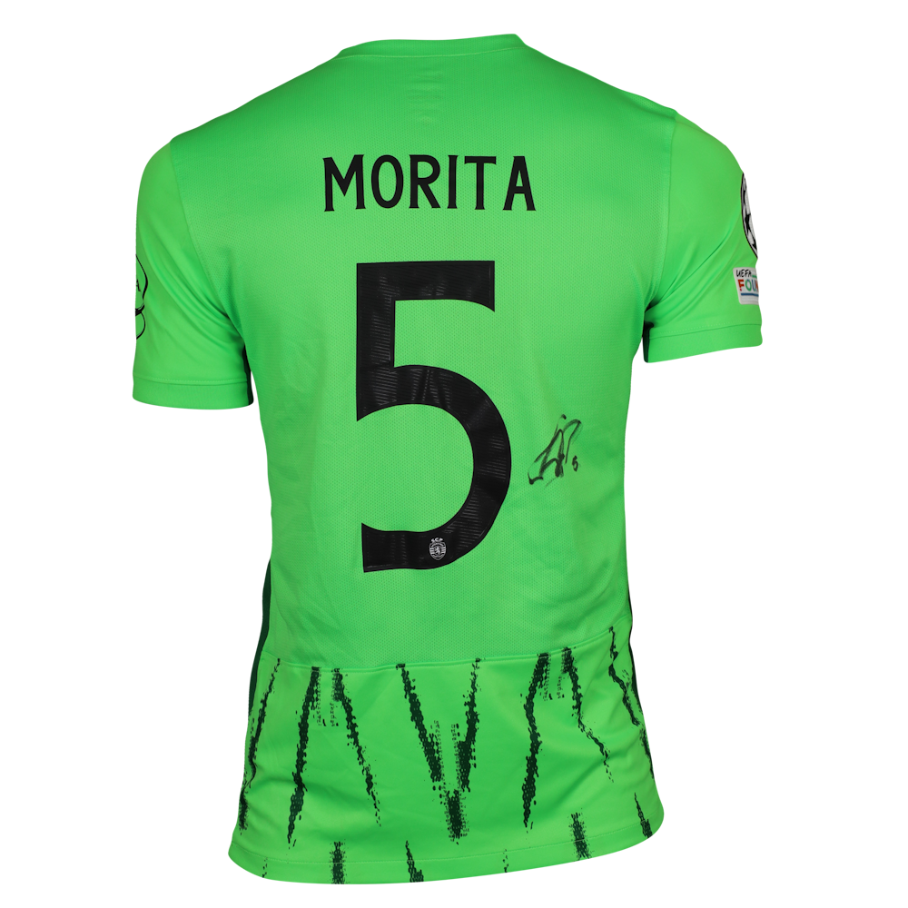 Hidemasa Morita 守田英正 | PSV - Sporting CP | MatchWornShirt