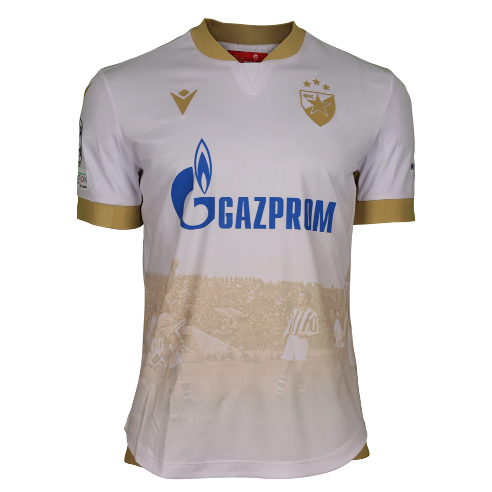 FK Crvena zvezda-Trikot von Guelor Kanga