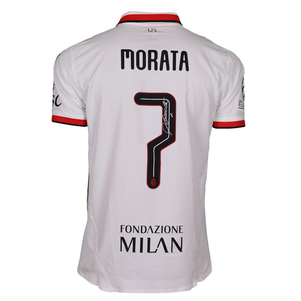 Álvaro Morata AC Milan shirt