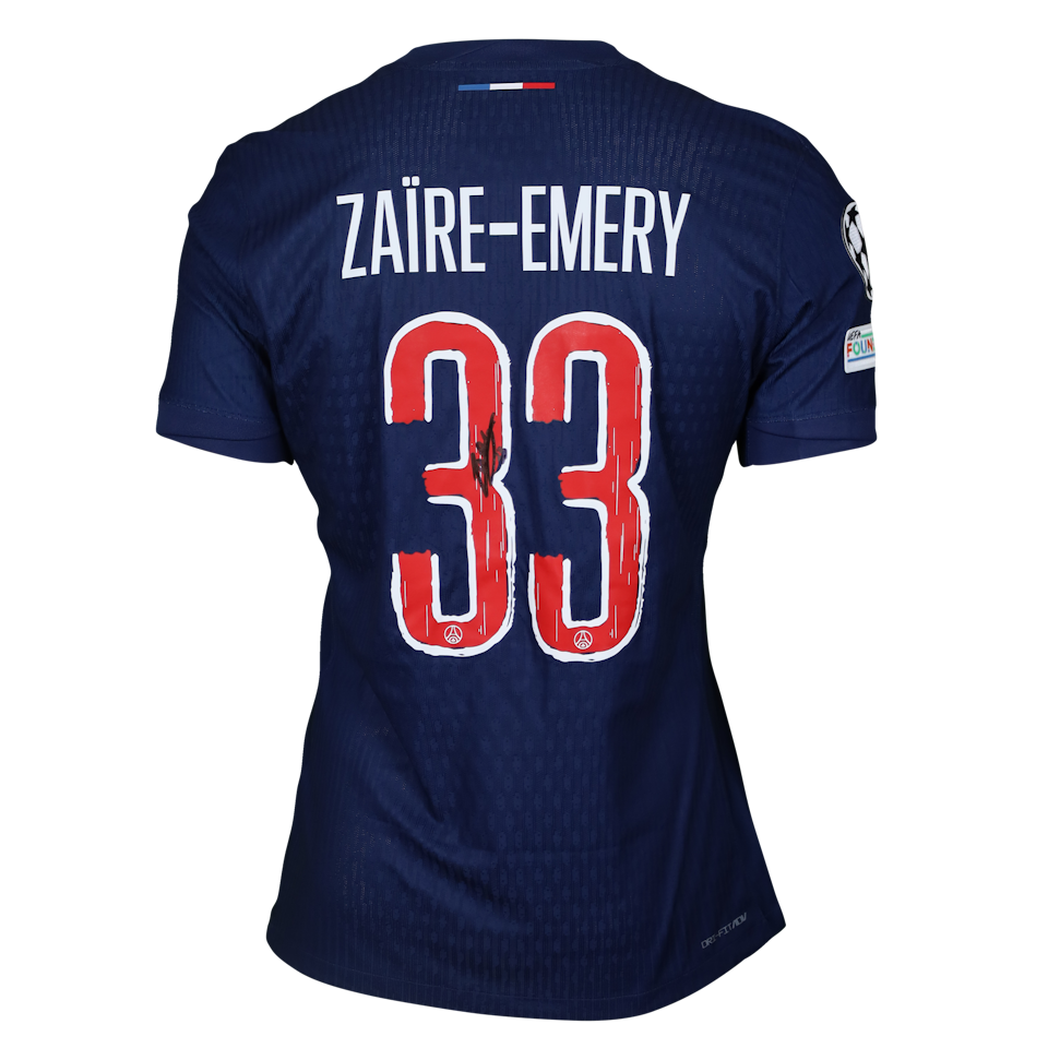 Warren Zaire Emery Paris Saint-Germain shirt