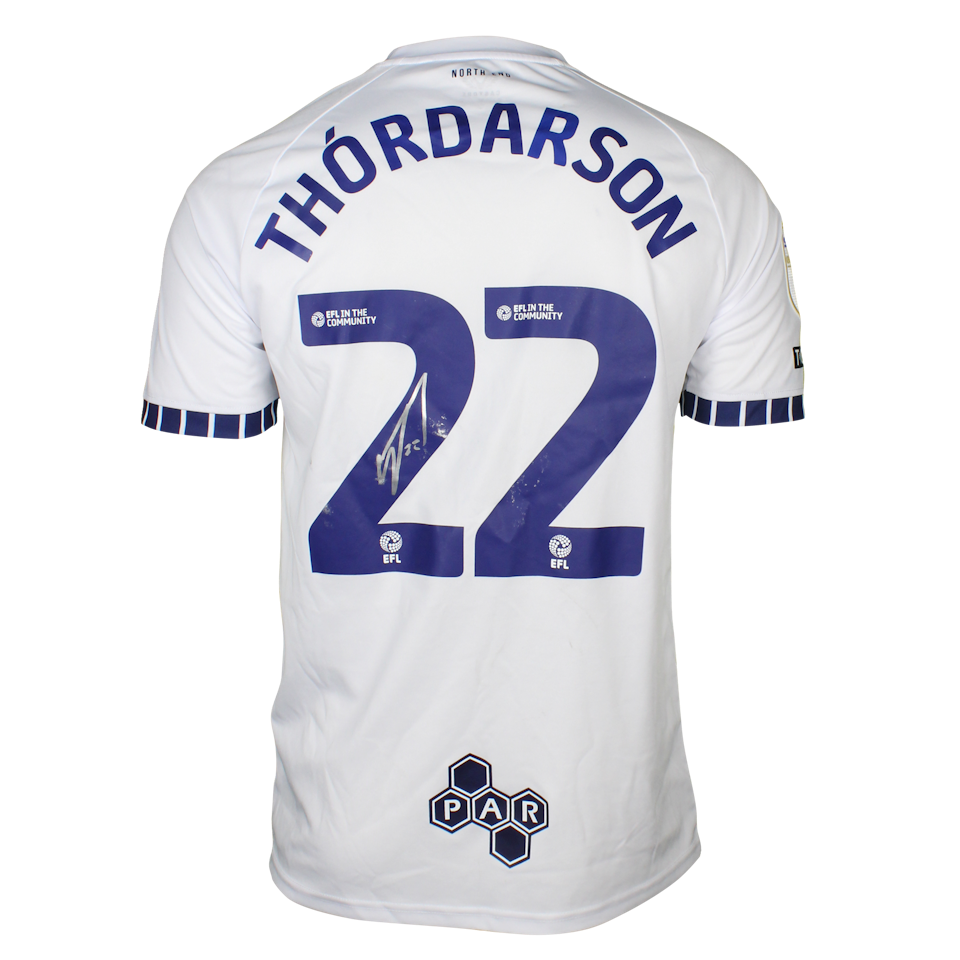 Stefán Teitur Þórðarson Preston North End shirt