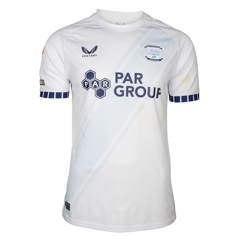 Mads Frokjaer-Jensen Preston North End shirt