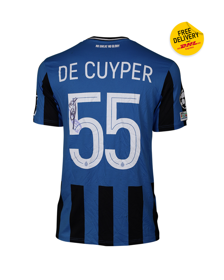 Maxim De Cuyper Club Brugge shirt