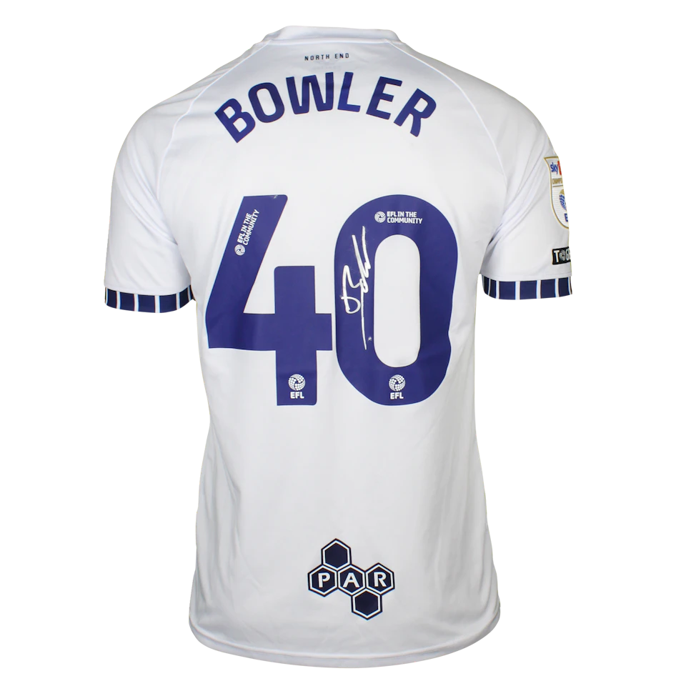 Josh Bowler Preston North End jersey