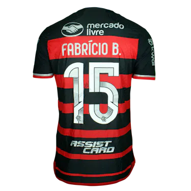 Fabrício Bruno Soares de Faria Flamengo camisa.
