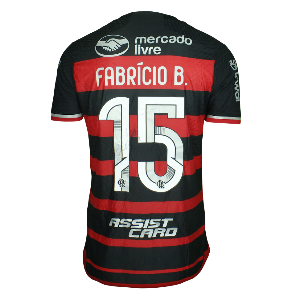 Fabrício Bruno Flamengo camisa.