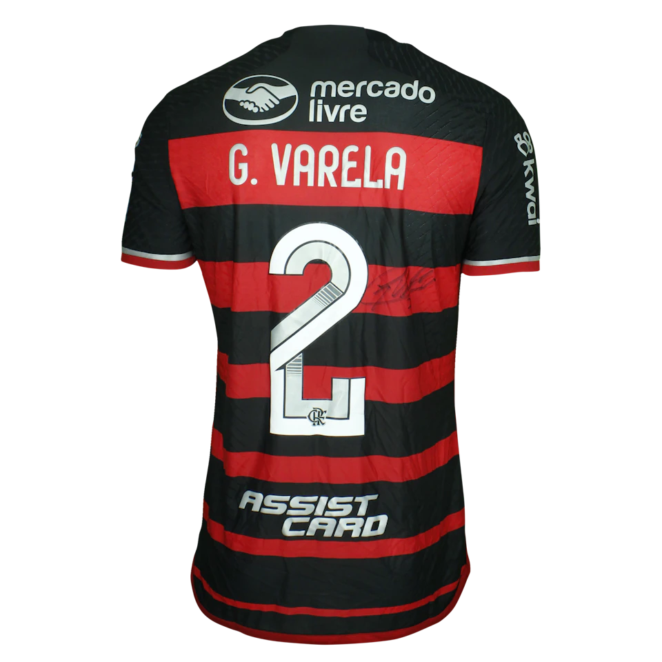 来自Flamengo的Guillermo Varela球衣