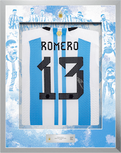 Romero Signed - La Albiceleste