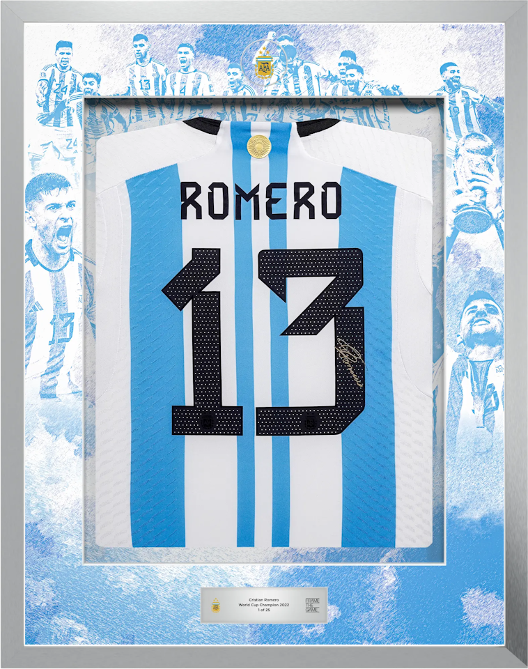 Romero Signed - La Albiceleste