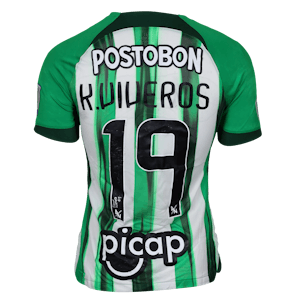 Kevin Viveros Atlético Nacional camisa.